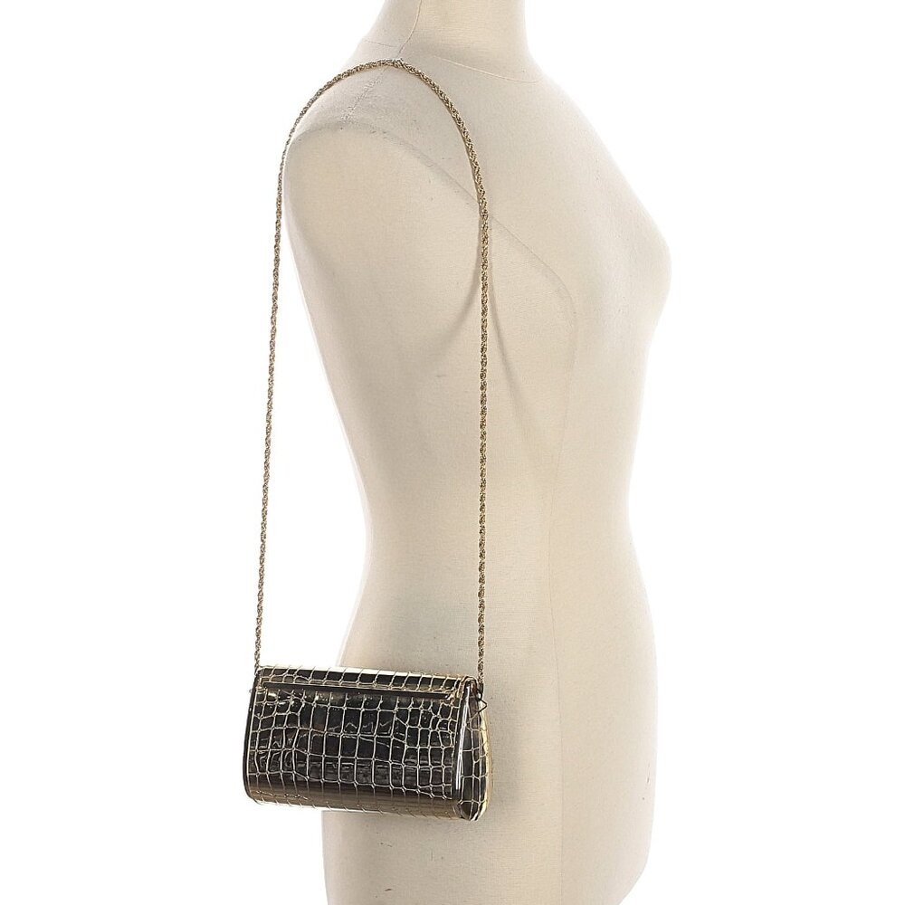Walborg Gold Metal Shoulder or Clutch Bag (Vintage)